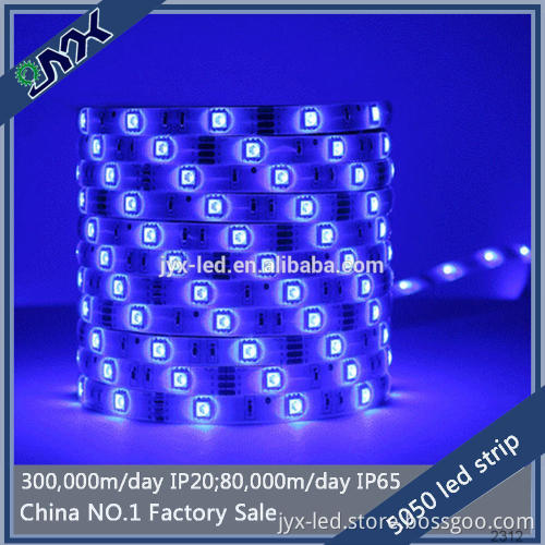 5m 60 leds per meter flexible strip light for living room 12v smd5050 led ip20 double pcb 3chips 14.4w/m led strip